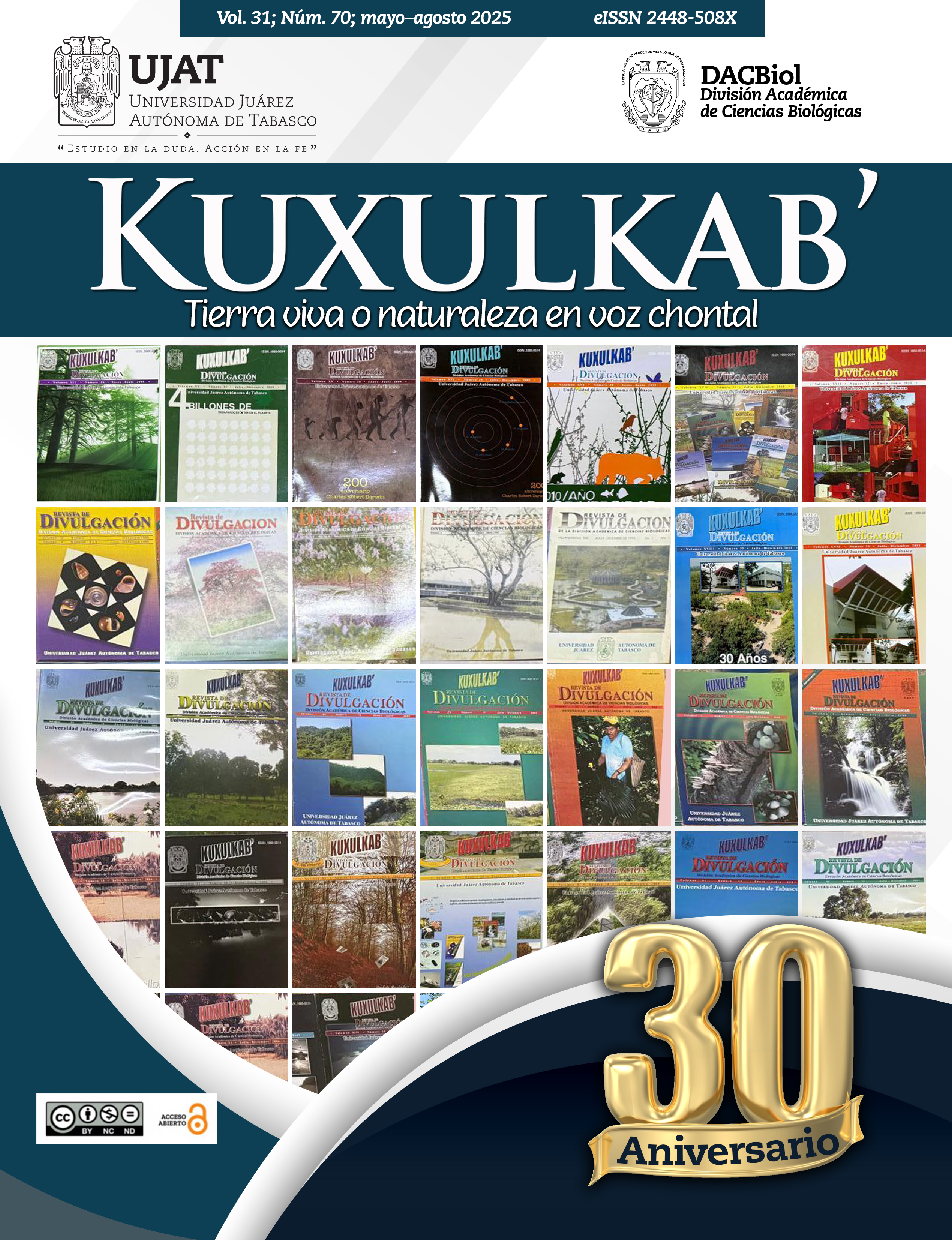 					Ver Vol. 31 Núm. 70 (2025): ─ Número conmemorativo ─
				
